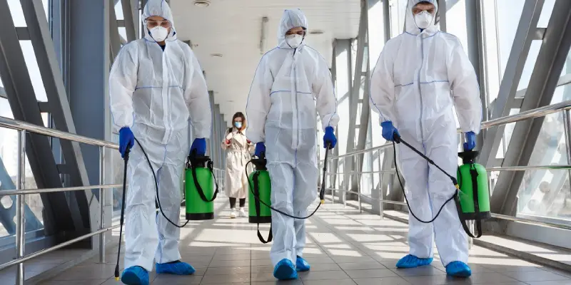 sanitización, desinfección con fumired